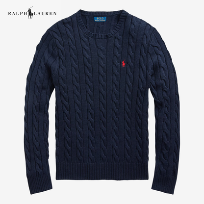 R&L® Regent Cable-Knit Cotton Jumper - Buy 2, Get 3