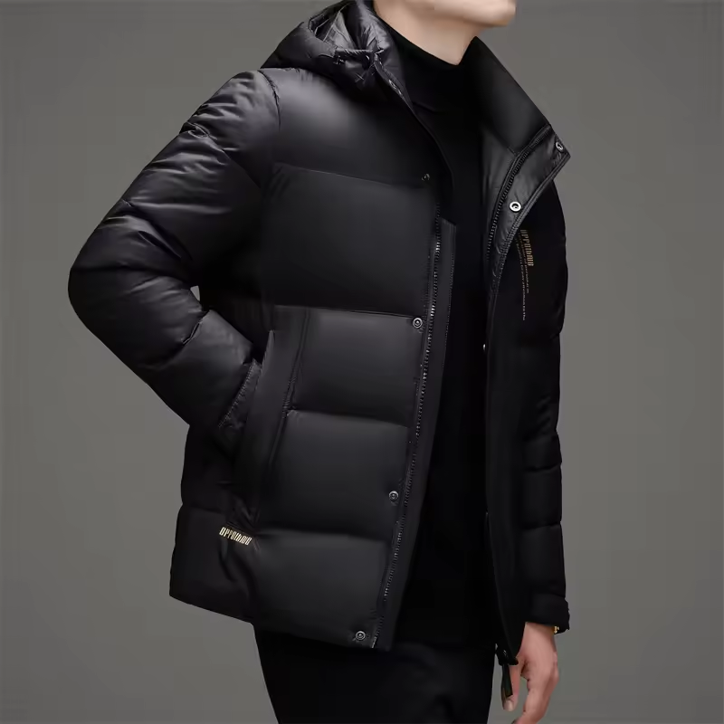 Vance Puffer Jacket: Ultimate Lightweight Duck Down Warmth, Water-Repellent, Detachable Hood