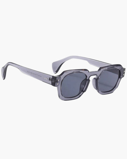 Monaco Luxury Square Sunglasses for Men Women, UV400 Retro Designer Shades