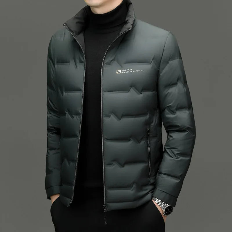 Gravenwald Men's Reid 800-Fill Goose Down Puffer Jacket – Ultimate Winter Warmth