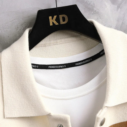 Men's Reyden Striped Knit Cardigan Sweater - Button-Up Front, Comfortable Layer