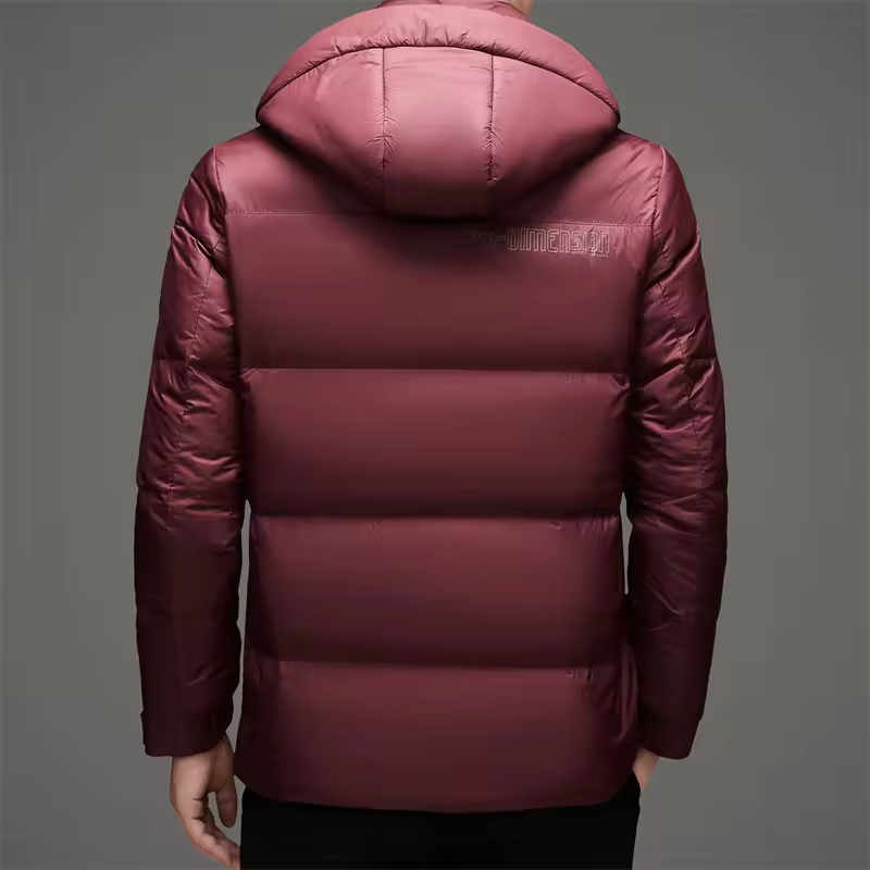 Vance Puffer Jacket: Ultimate Lightweight Duck Down Warmth, Water-Repellent, Detachable Hood